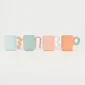Soft Macaron Geometric Mug-1