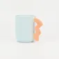 Soft Macaron Geometric Mug-1