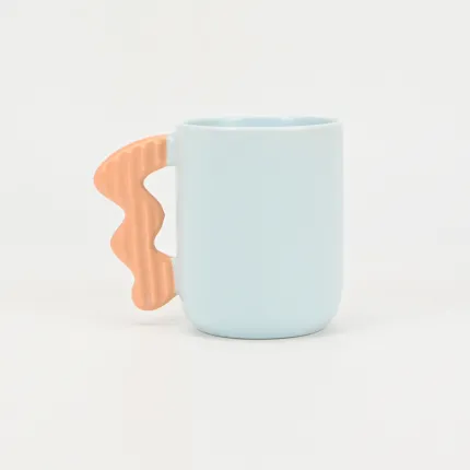 Soft Macaron Geometric Mug-1