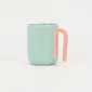 Soft Macaron Geometric Mug-2