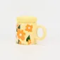 Gentle Floral Mug with Lid-1