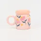 Gentle Floral Mug with Lid-3