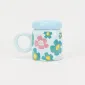 Gentle Floral Mug with Lid-4