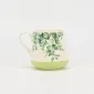 Flower Silhouette Mug-light green