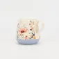 Flower Silhouette Mug-light purple