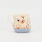 Flower Silhouette Mug-light purple