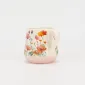 Flower Silhouette Mug-light pink