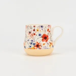 Floral Moments Mug-light yellow