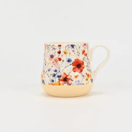 Floral Moments Mug-light yellow