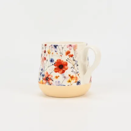 Floral Moments Mug-light yellow