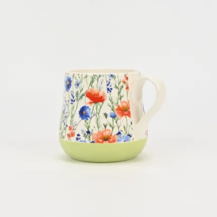 Floral Moments Mug-light green