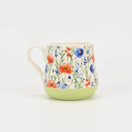 Floral Moments Mug-light green