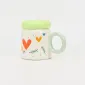 Pop Love Mug with Lid-green