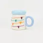 Pop Love Mug with Lid-blue