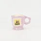 Ephemeral Floral Memoir Mug-purple