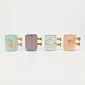 Decorative Geometric Round-Handle Mug-3