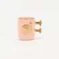 Decorative Geometric Round-Handle Mug-4