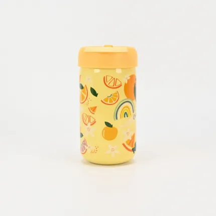 One with the Fruits Travel Mug-orange