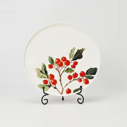Fruiting Wilds Plate–viburnum