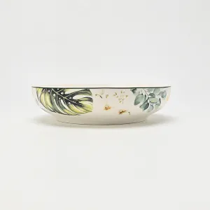 Dappled Green Glow Bowl-1