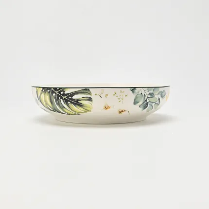 Dappled Green Glow Bowl-1