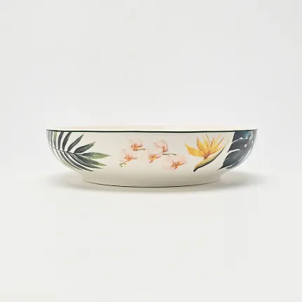 Dappled Green Glow Bowl-1