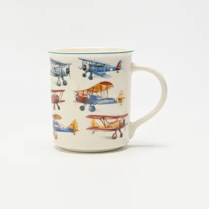 Vintage Airplane Mug