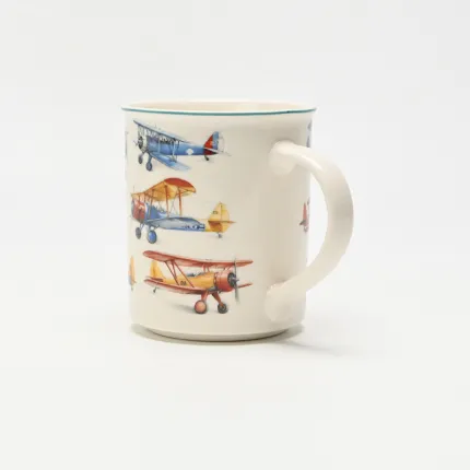 Vintage Airplane Mug