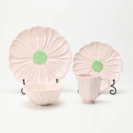 Floral Plate–pink