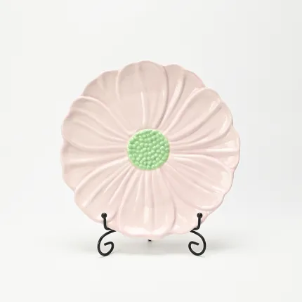 Floral Plate–pink