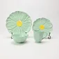 Floral Plate–green