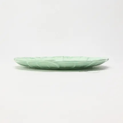 Floral Plate–green