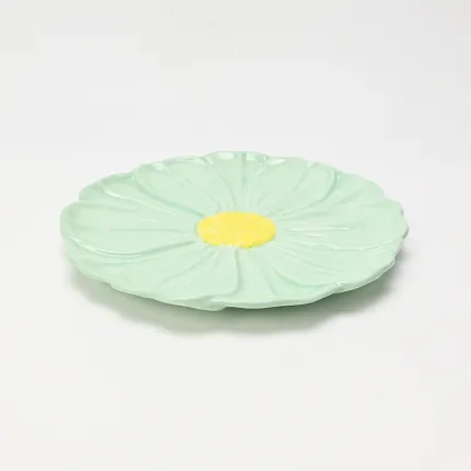 Floral Plate–green