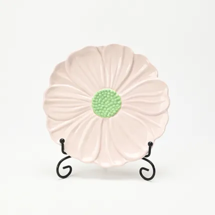 Floral Plate–pink