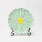 Floral Plate–green
