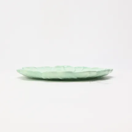 Floral Plate–green