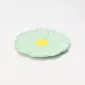 Floral Plate–green