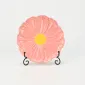 Floral Plate–red