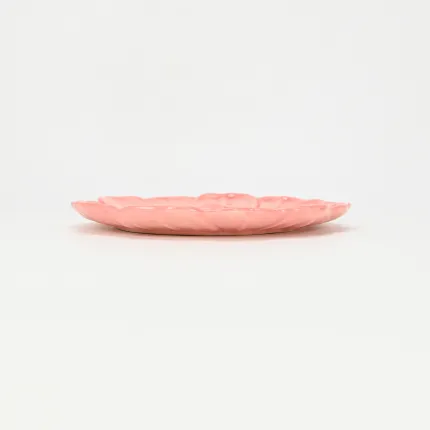 Floral Plate–red