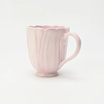 Floral Mug–pink