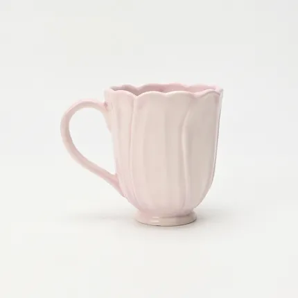 Floral Mug–pink