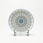 Decorative Pattern Plate-blue sky-1