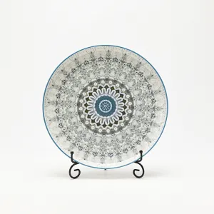 Decorative Pattern Plate-blue sky-1