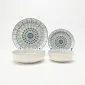 Decorative Pattern Bowl-blue sky-2