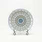 Decorative Pattern Plate-blue sky-1