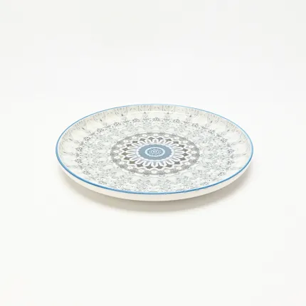 Decorative Pattern Plate-blue sky-1