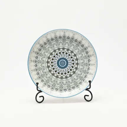 Decorative Pattern Plate-blue sky-2