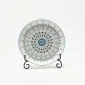 Decorative Pattern Plate-blue sky-2