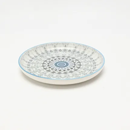 Decorative Pattern Plate-blue sky-2