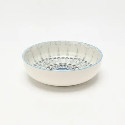 Decorative Pattern Bowl-blue sky-1